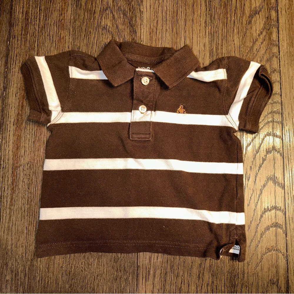 THROWBACK to 2009 Baby Gap 12-18mo Baby Boys Polo Shirt
